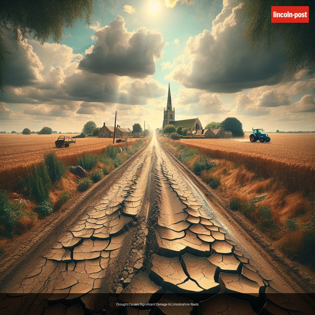 Drought Causes Significant Damage to Lincolnshire Roads