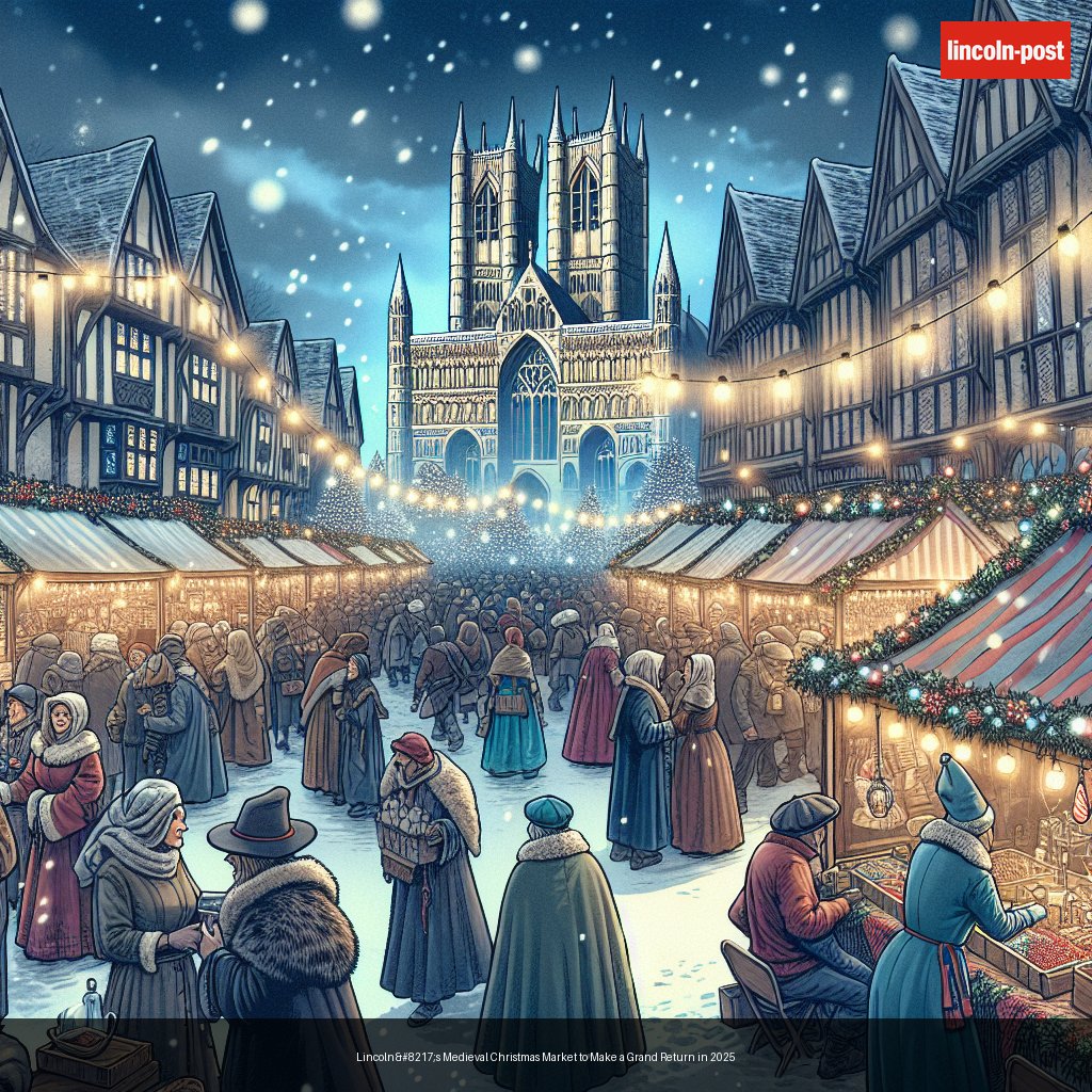 Lincoln’s Medieval Christmas Market to Make a Grand Return in 2025