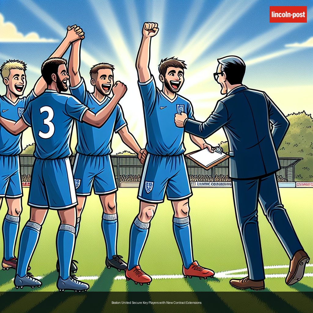 Boston United Secure Key Players with New Contract Extensions