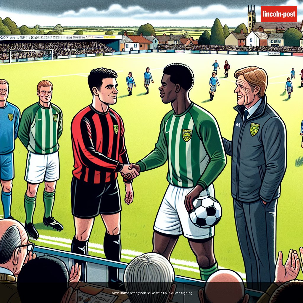 Boston United Strengthen Squad with Double Loan Signing