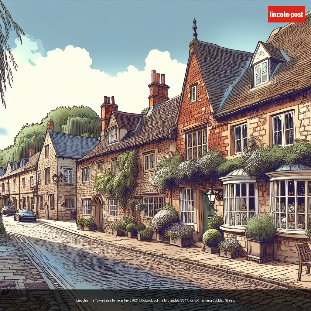 Lincolnshire Town Gains Fame as the ‘Cotswolds of the Midlands’ for Its Charming Cobbled Streets