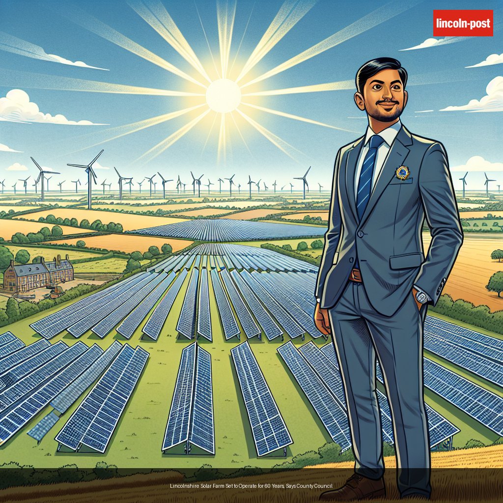 Lincolnshire Solar Farm Set to Operate for 60 Years, Says County Council