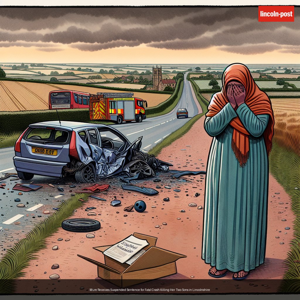 Mum Receives Suspended Sentence for Fatal Crash Killing Her Two Sons in Lincolnshire