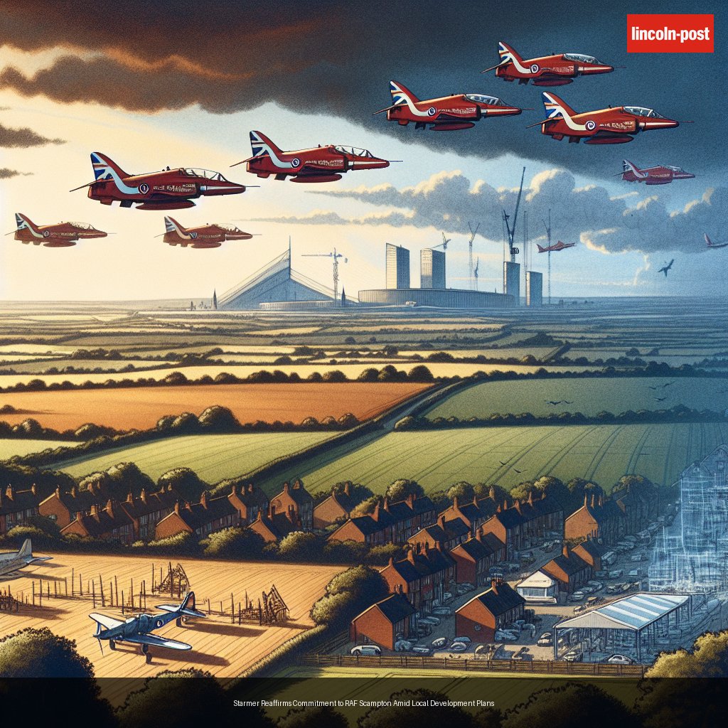Starmer Reaffirms Commitment to RAF Scampton Amid Local Development Plans
