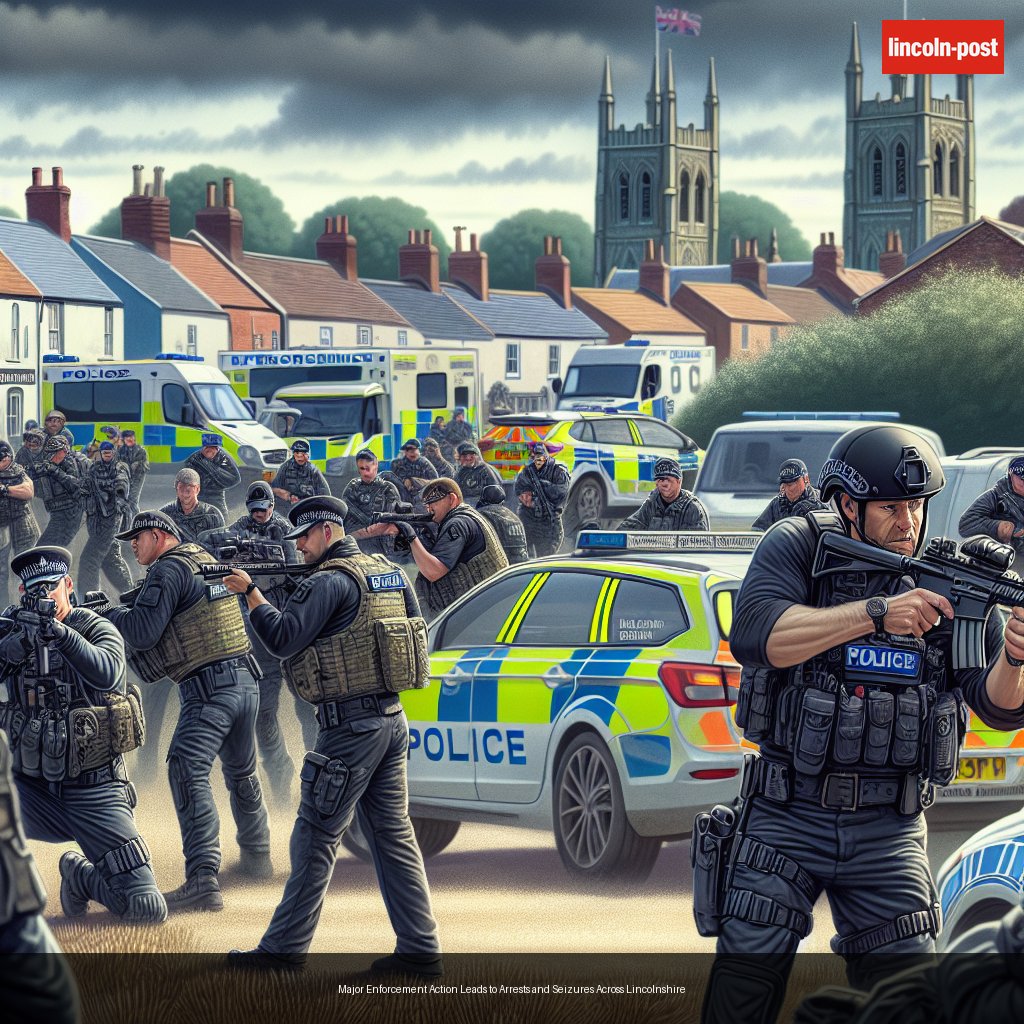 Major Enforcement Action Leads to Arrests and Seizures Across Lincolnshire