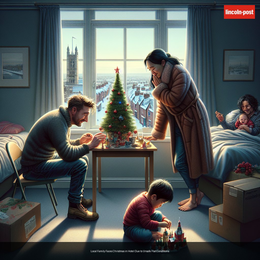 Local Family Faces Christmas in Hotel Due to Unsafe Flat Conditions