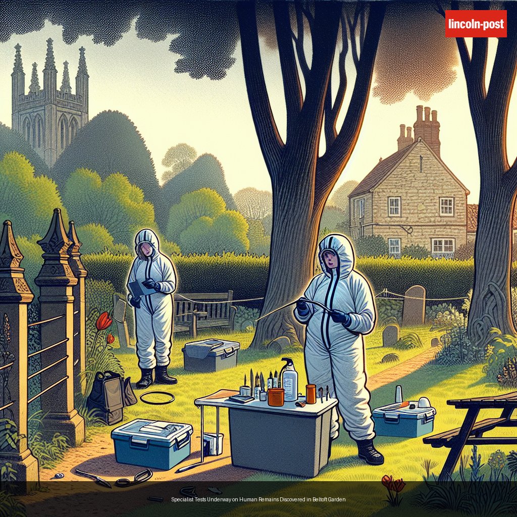 Specialist Tests Underway on Human Remains Discovered in Beltoft Garden