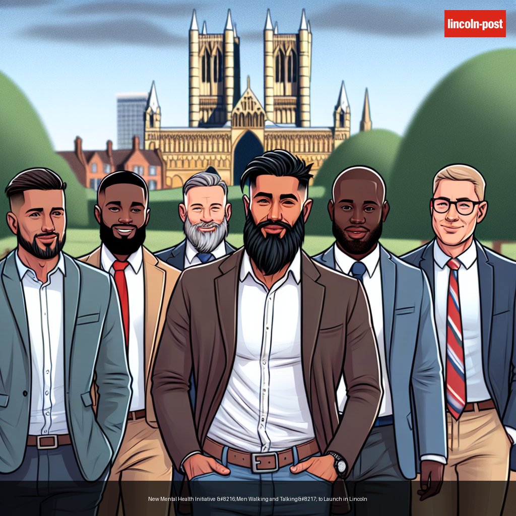 New Mental Health Initiative ‘Men Walking and Talking’ to Launch in Lincoln