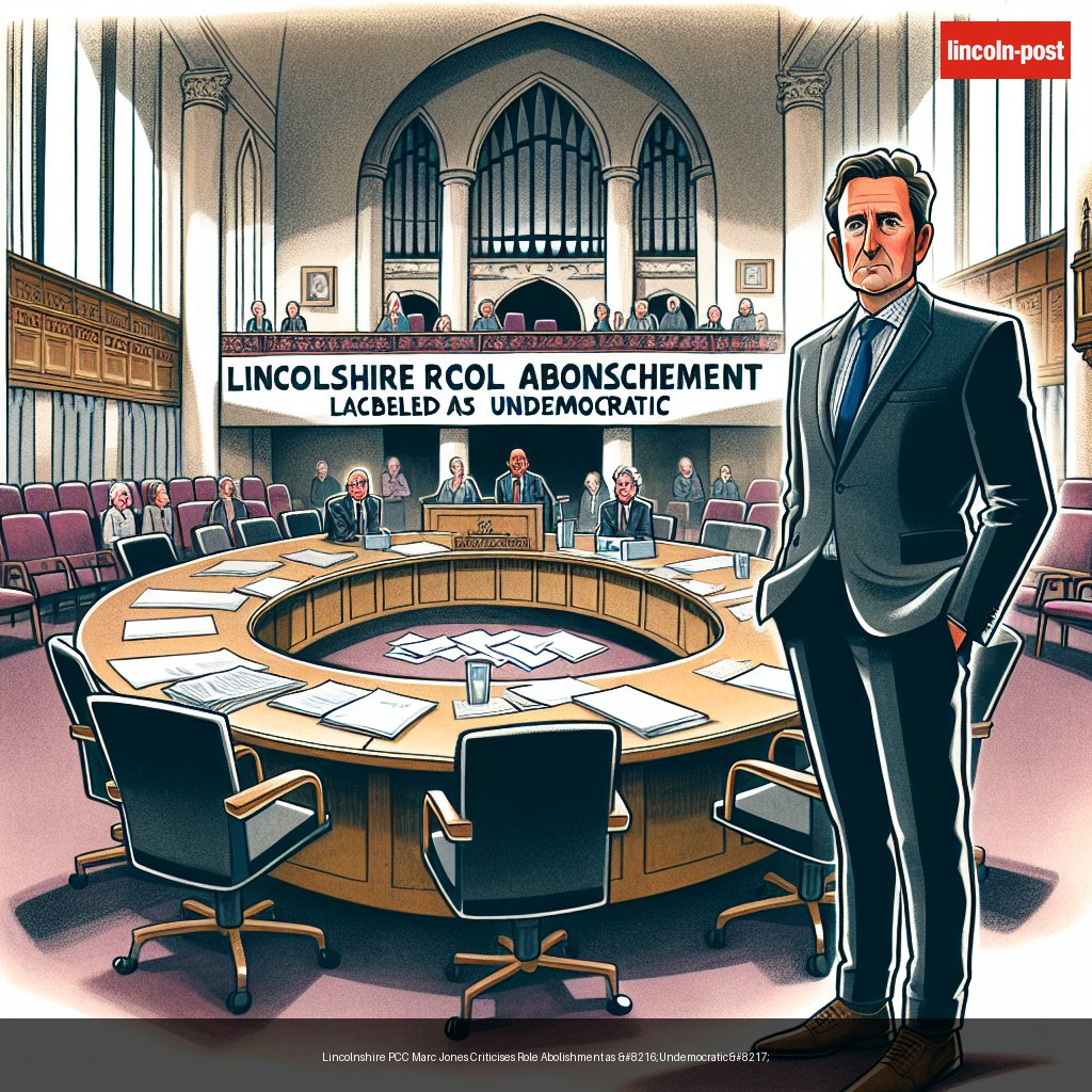 Lincolnshire PCC Marc Jones Criticises Role Abolishment as ‘Undemocratic’