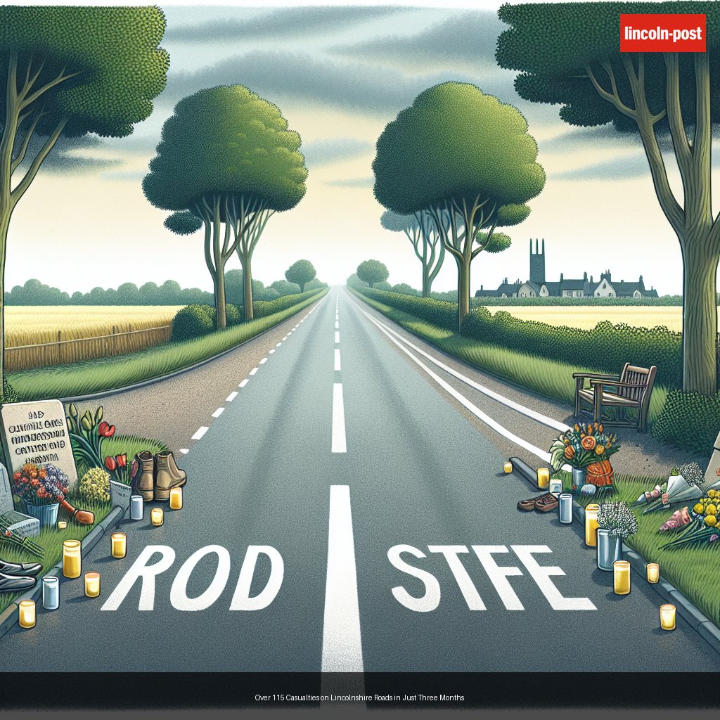 Over 115 Casualties on Lincolnshire Roads in Just Three Months