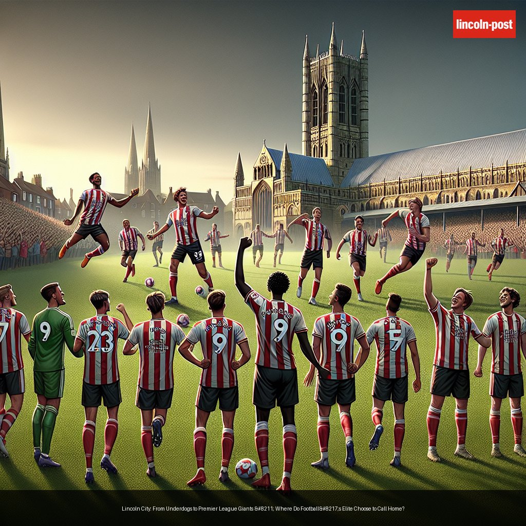 Lincoln City: From Underdogs to Premier League Giants – Where Do Football’s Elite Choose to Call Home?