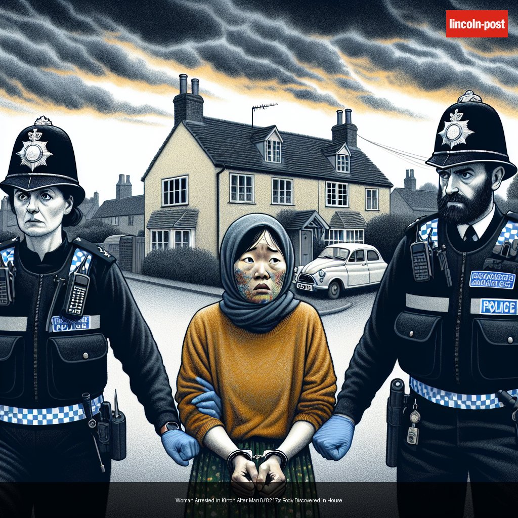 Woman Arrested in Kirton After Man’s Body Discovered in House