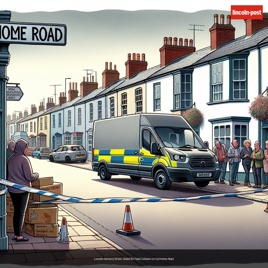 Lincoln Delivery Driver Jailed for Fatal Collision on Carholme Road