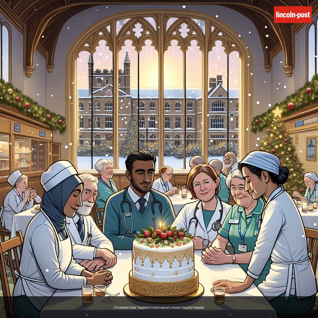 Christmas Cake Tradition Continues at Lincoln County Hospital