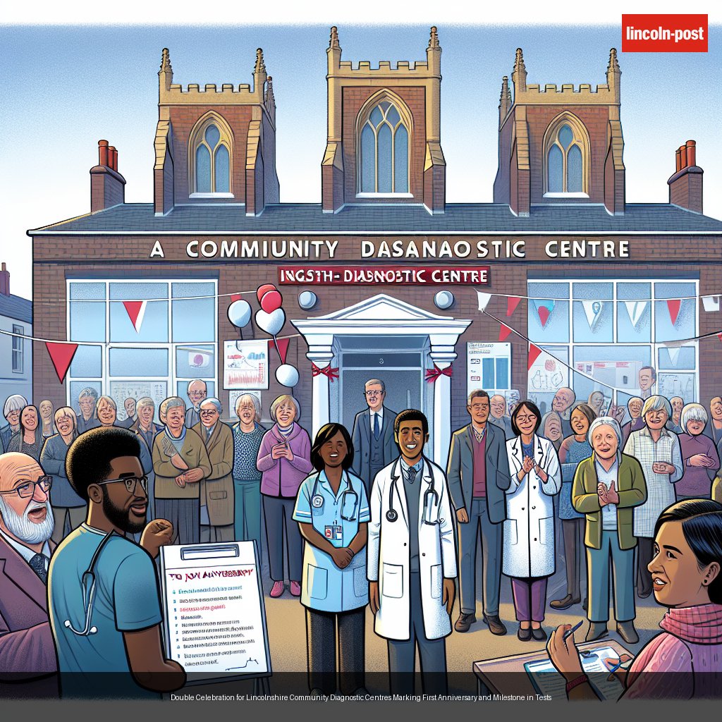 Double Celebration for Lincolnshire Community Diagnostic Centres Marking First Anniversary and Milestone in Tests