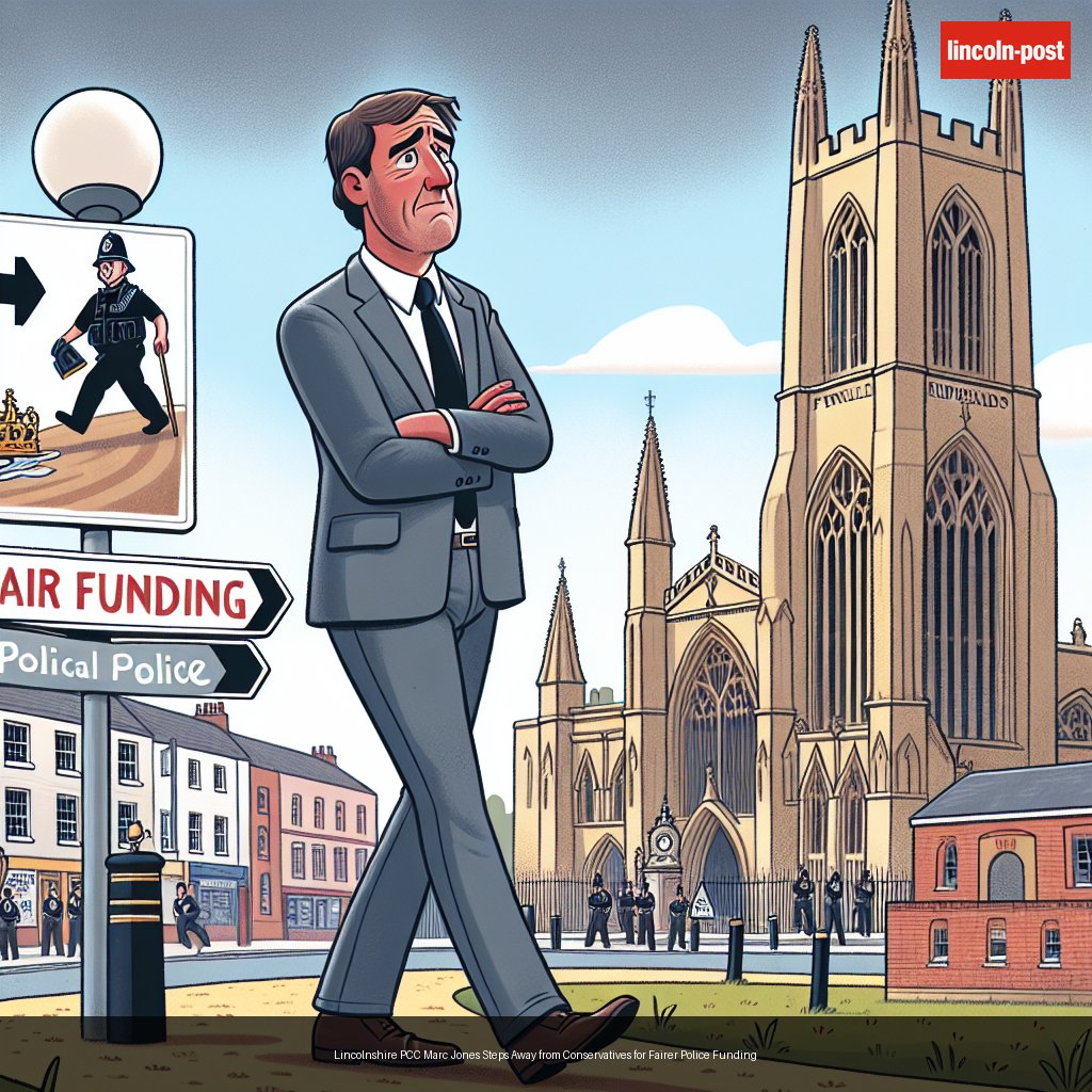 Lincolnshire PCC Marc Jones Steps Away from Conservatives for Fairer Police Funding