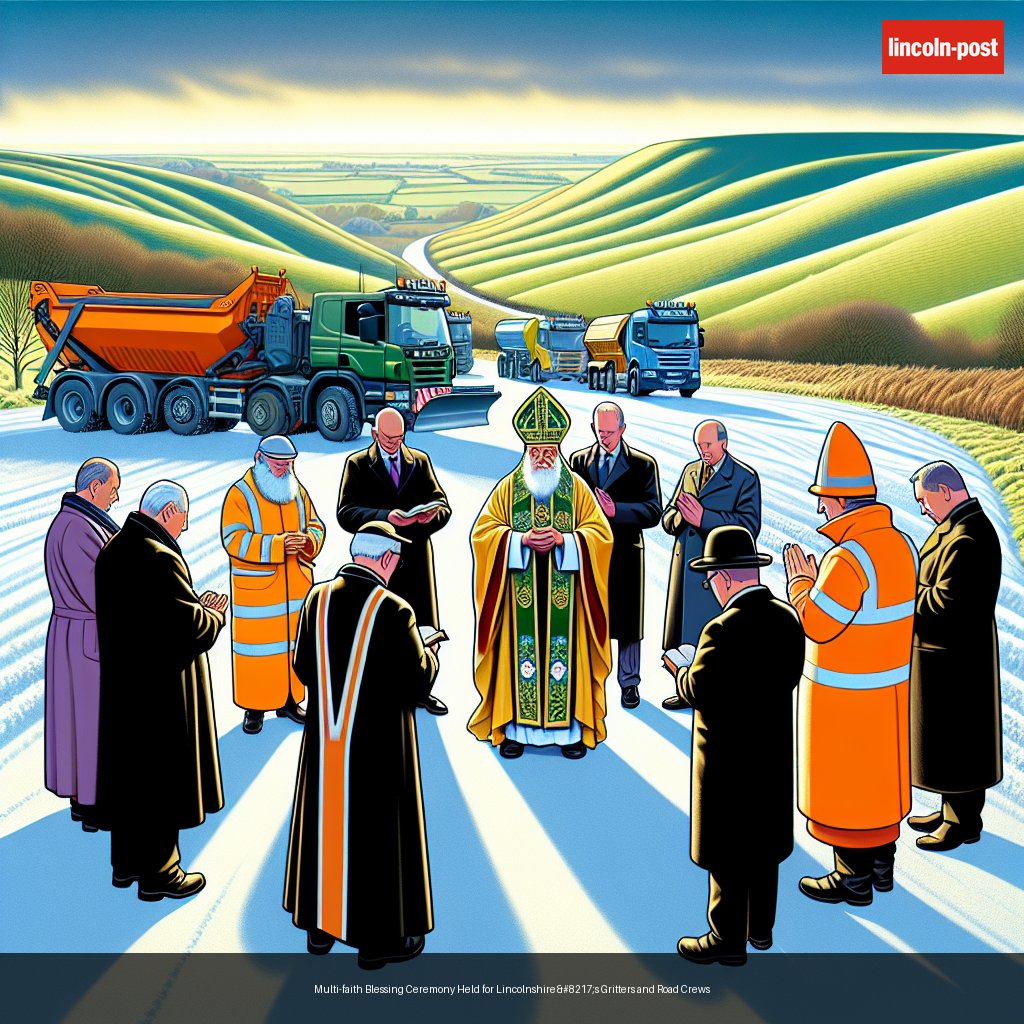 Multi-faith Blessing Ceremony Held for Lincolnshire’s Gritters and Road Crews