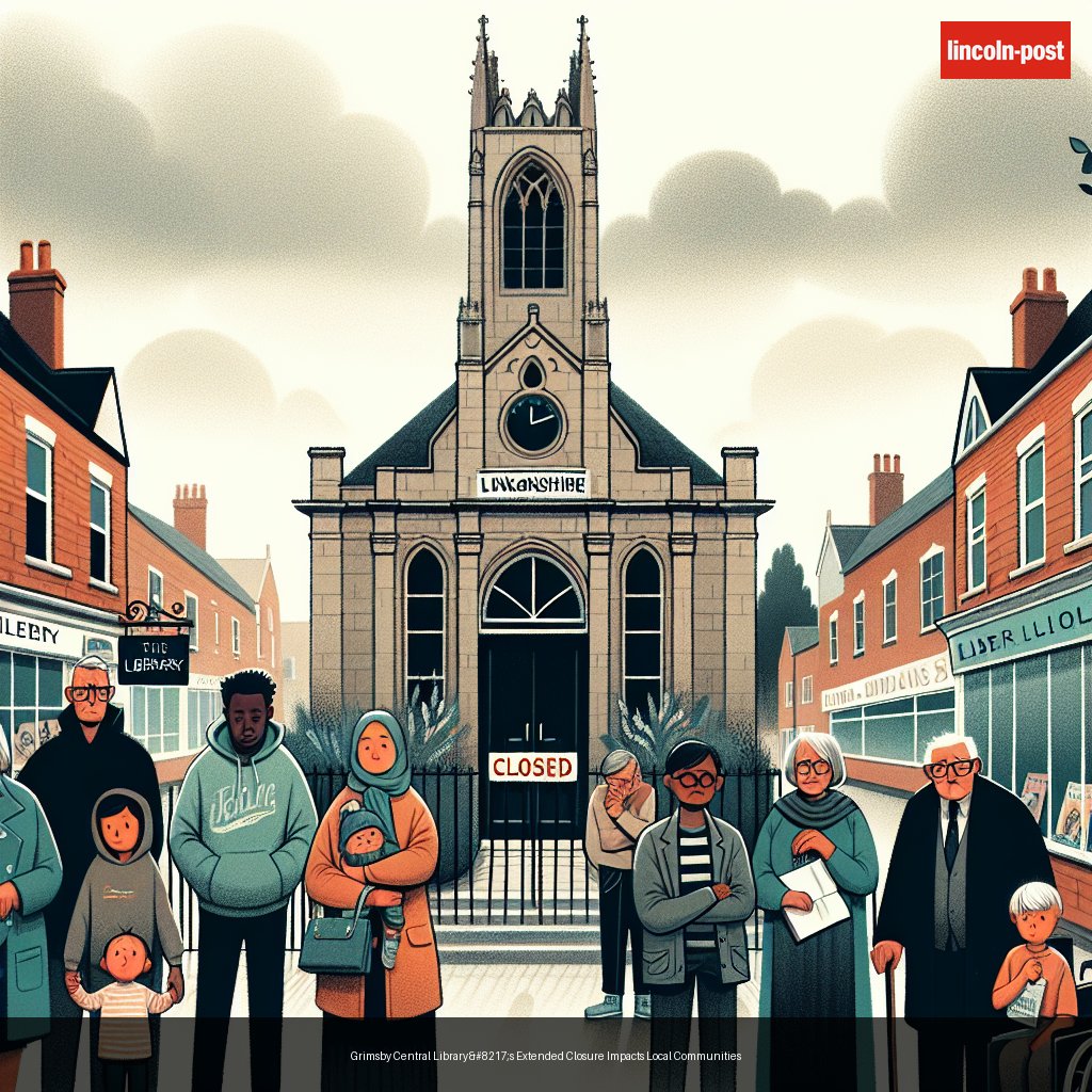 Grimsby Central Library’s Extended Closure Impacts Local Communities