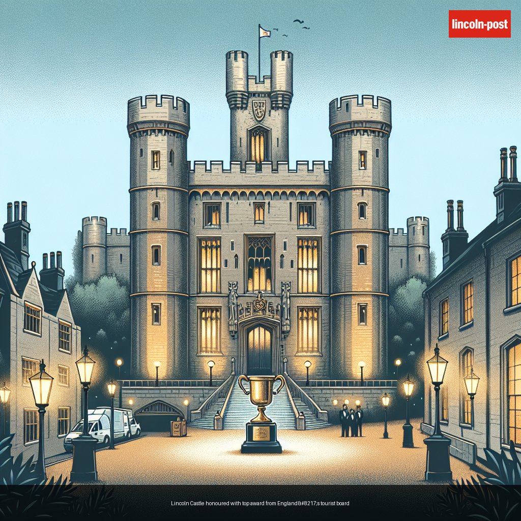 Lincoln Castle honoured with top award from England’s tourist board