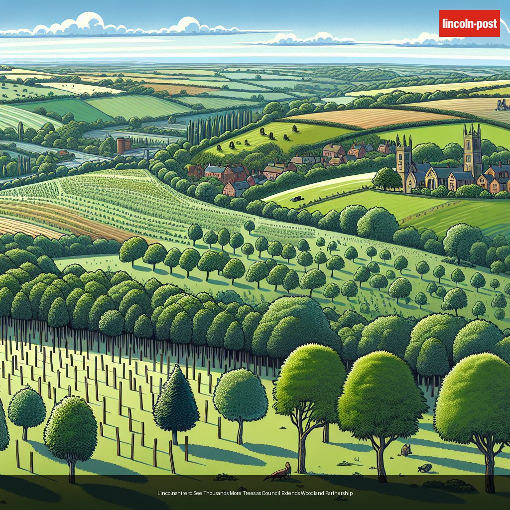 Lincolnshire to See Thousands More Trees as Council Extends Woodland Partnership