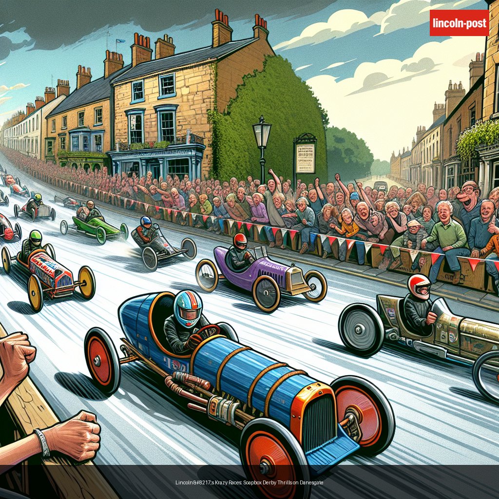 Lincoln’s Krazy Races: Soapbox Derby Thrills on Danesgate