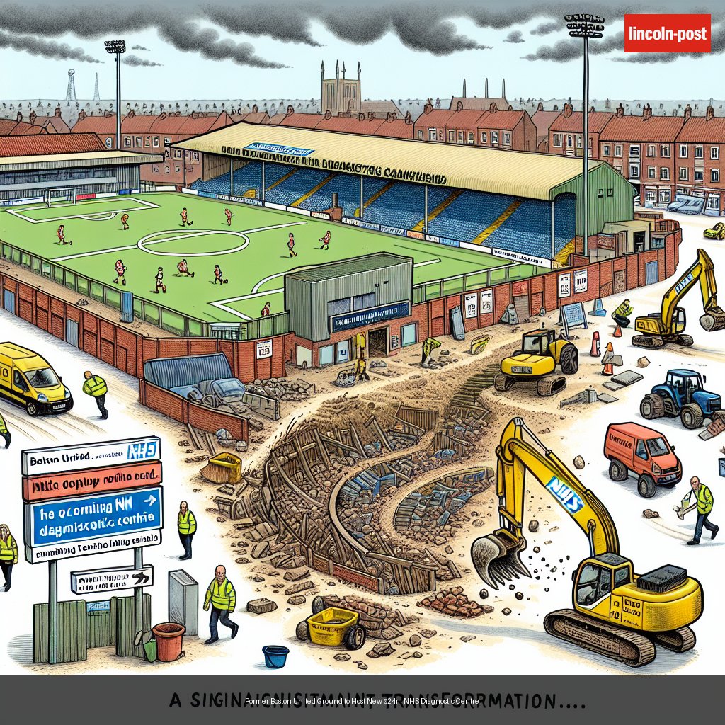 Former Boston United Ground to Host New £24m NHS Diagnostic Centre