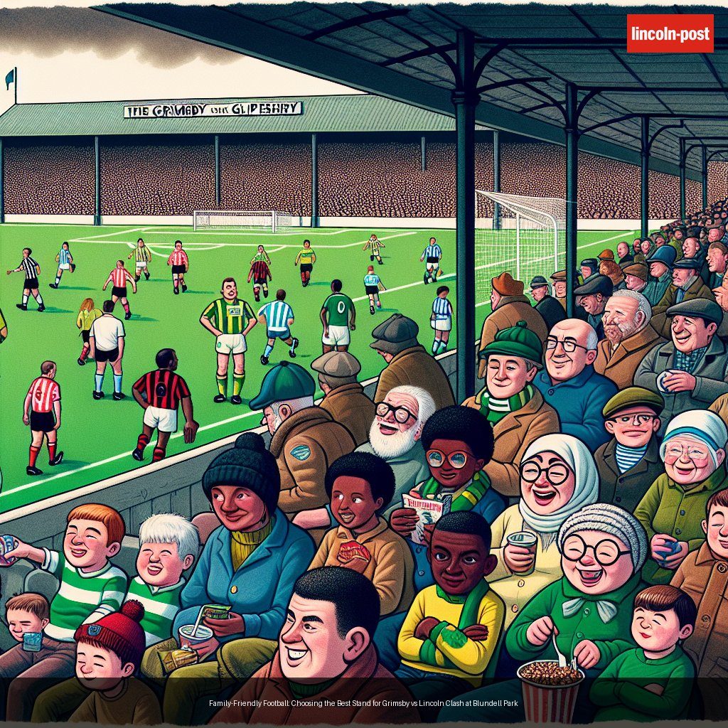 Family-Friendly Football: Choosing the Best Stand for Grimsby vs Lincoln Clash at Blundell Park
