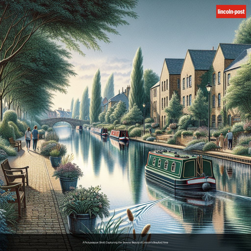 A Picturesque Stroll: Capturing the Serene Beauty of Lincoln’s Brayford Area