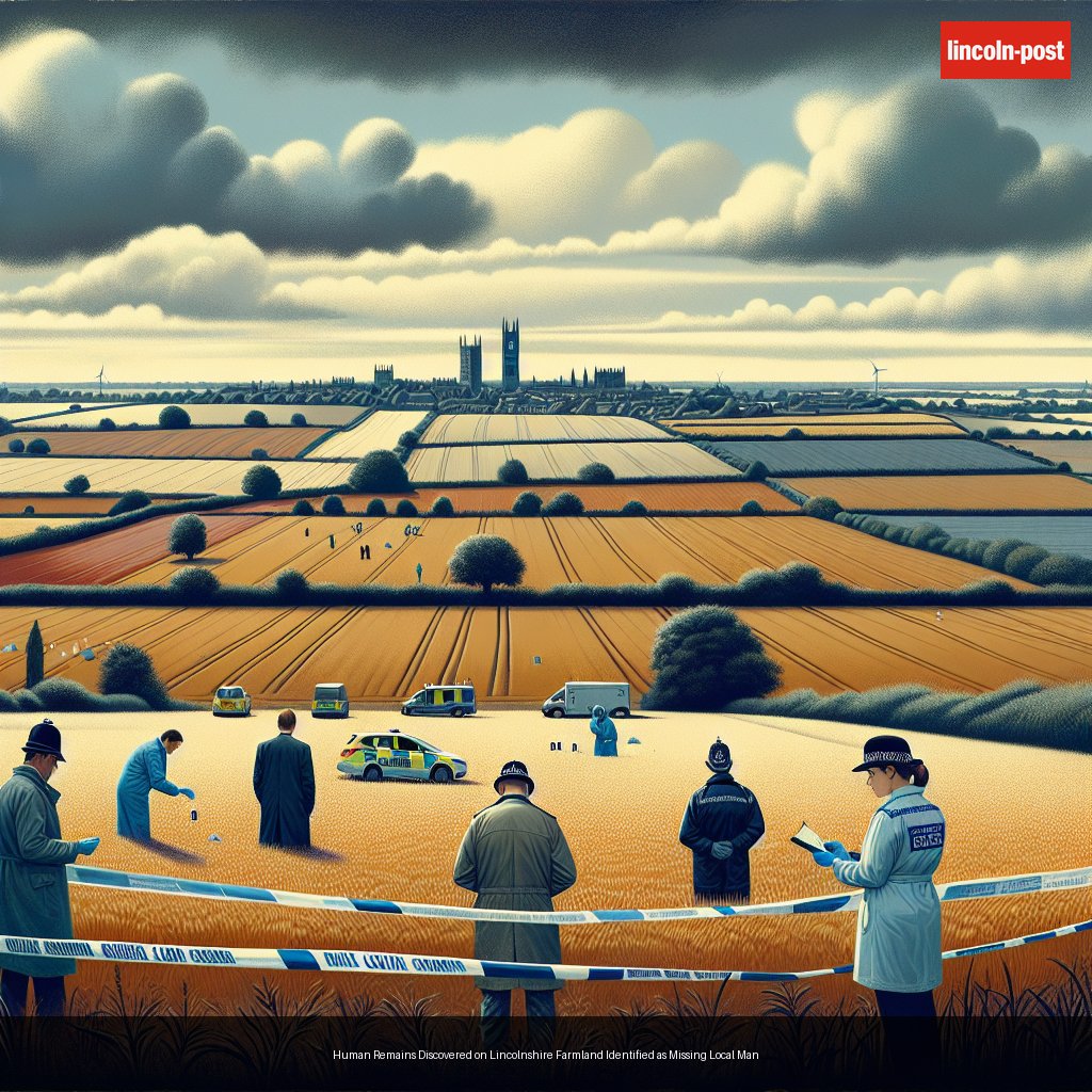 Human Remains Discovered on Lincolnshire Farmland Identified as Missing Local Man