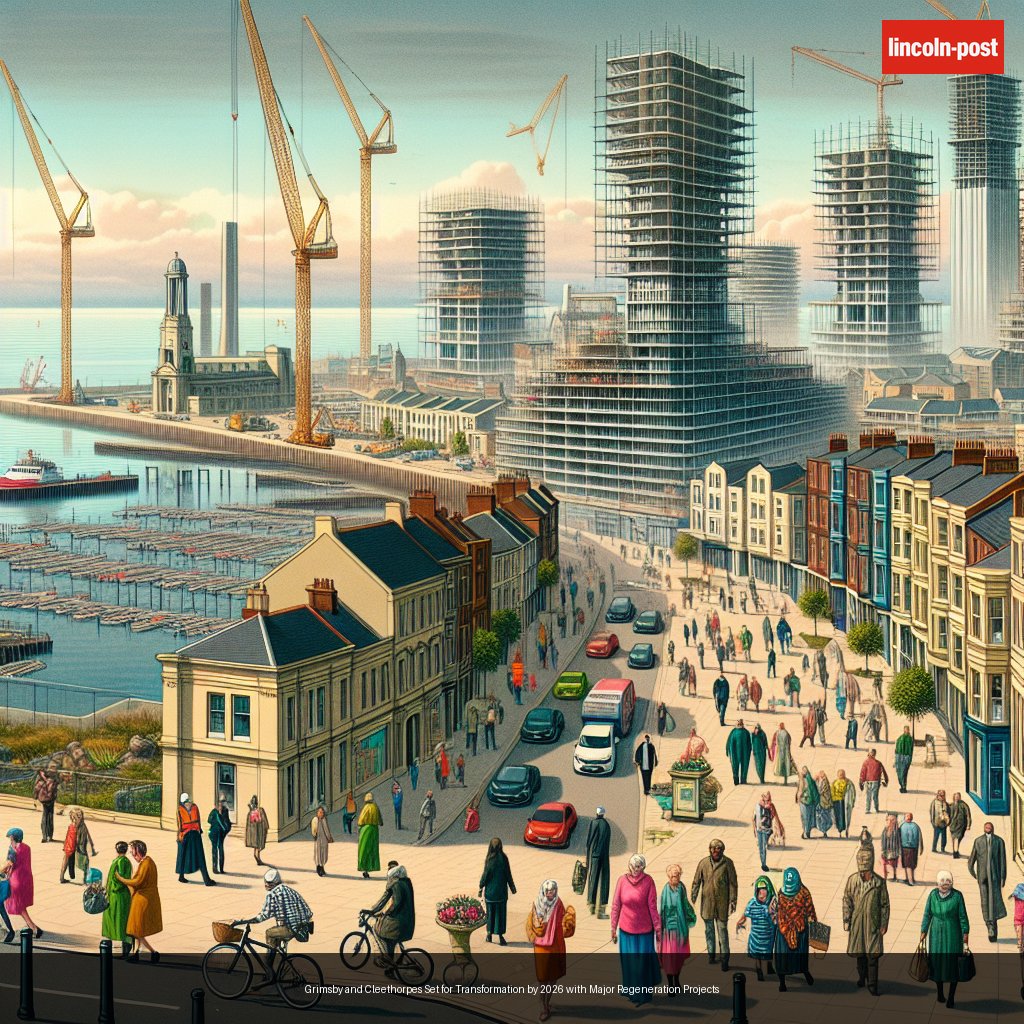 Grimsby and Cleethorpes Set for Transformation by 2026 with Major Regeneration Projects