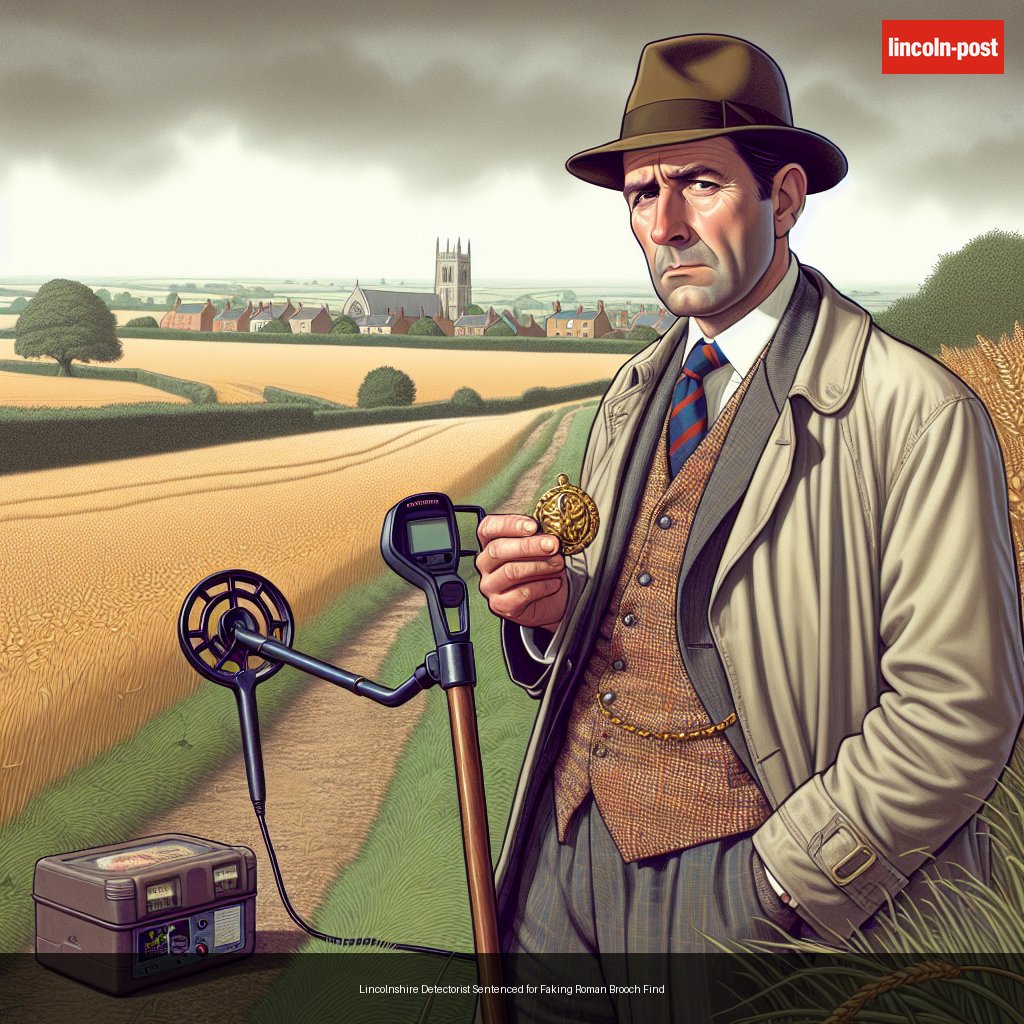 Lincolnshire Detectorist Sentenced for Faking Roman Brooch Find