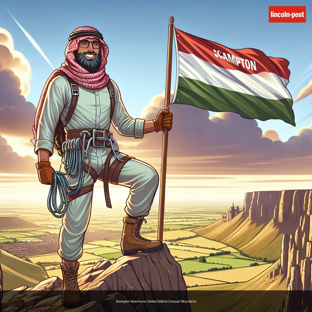 Scampton Adventurer Defies Odds to Conquer Mountains