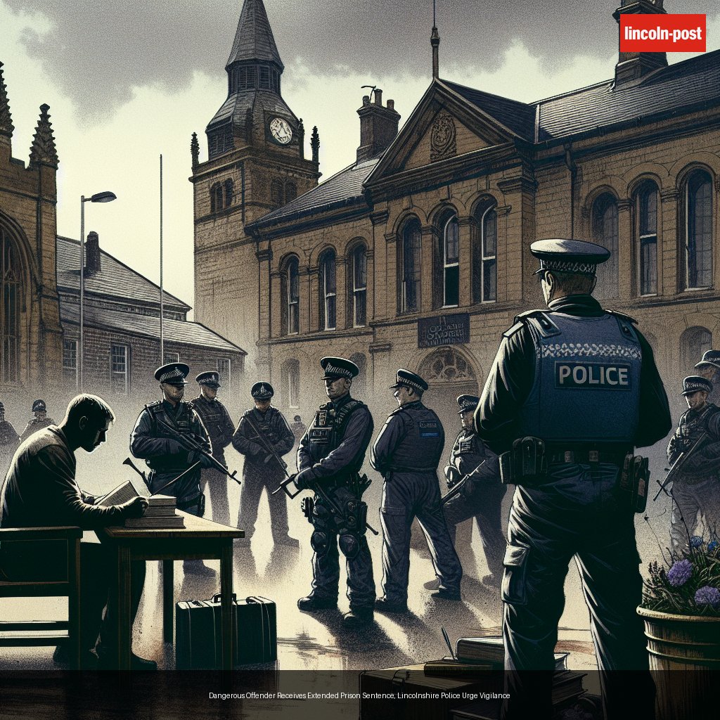 Dangerous Offender Receives Extended Prison Sentence, Lincolnshire Police Urge Vigilance