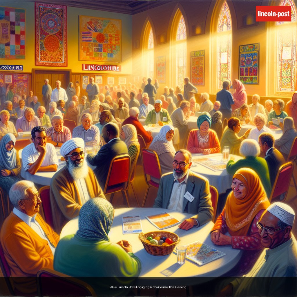 Alive Lincoln Hosts Engaging Alpha Course This Evening