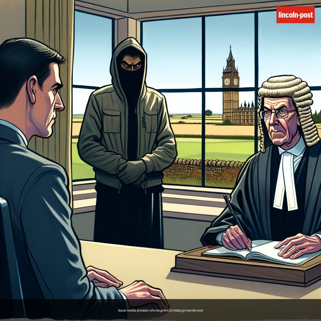 Social media predator who targeted Grimsby girl sentenced