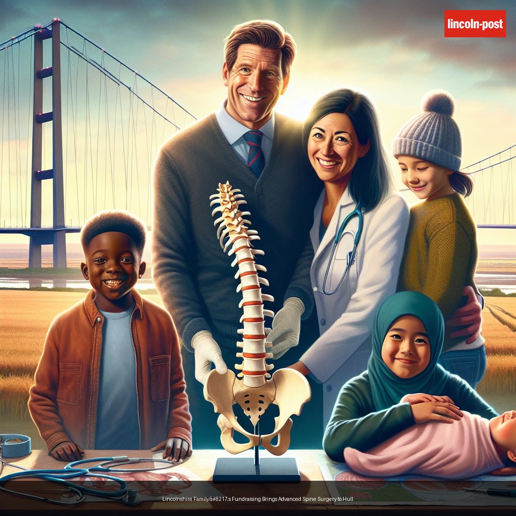 Lincolnshire Family’s Fundraising Brings Advanced Spine Surgery to Hull