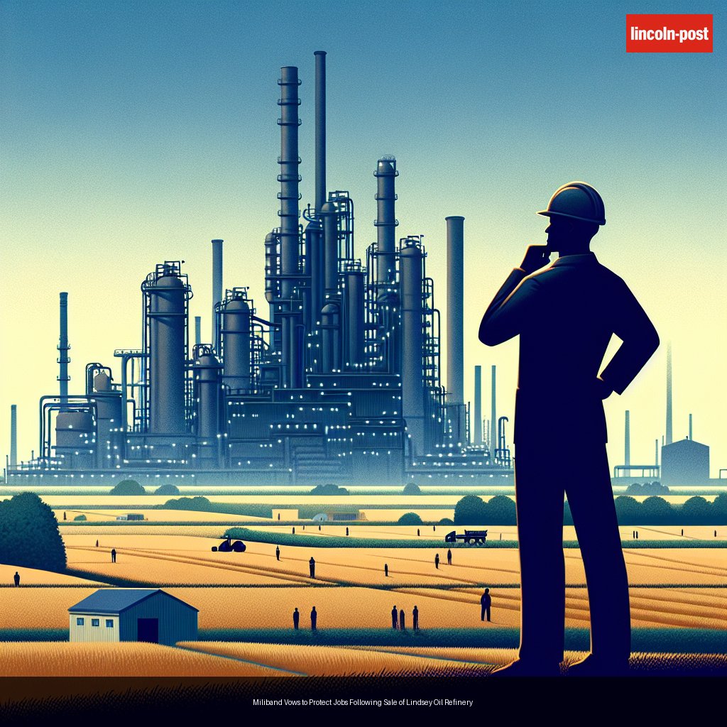 Miliband Vows to Protect Jobs Following Sale of Lindsey Oil Refinery