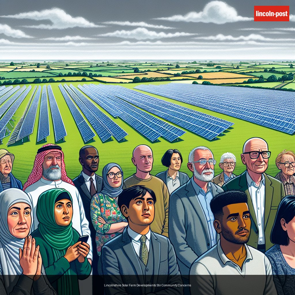 Lincolnshire Solar Farm Developments Stir Community Concerns