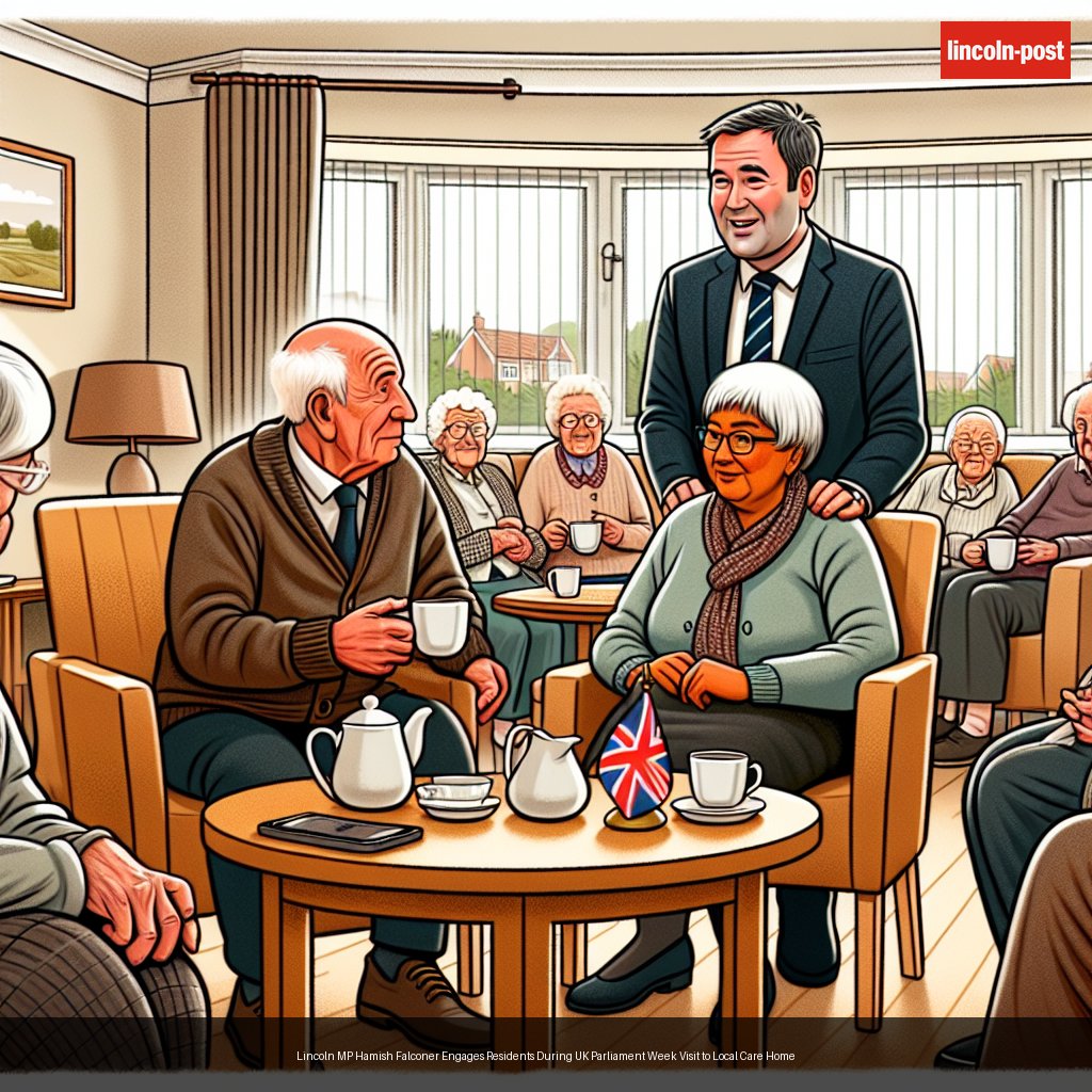 Lincoln MP Hamish Falconer Engages Residents During UK Parliament Week Visit to Local Care Home