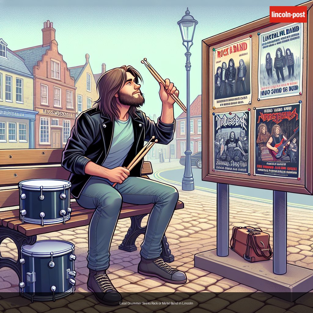 Local Drummer Seeks Rock or Metal Band in Lincoln