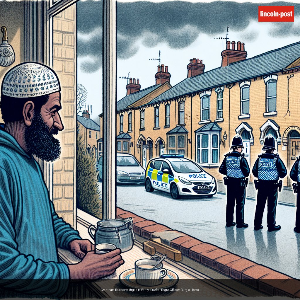 Grantham Residents Urged to Verify IDs After Bogus Officers Burgle Home