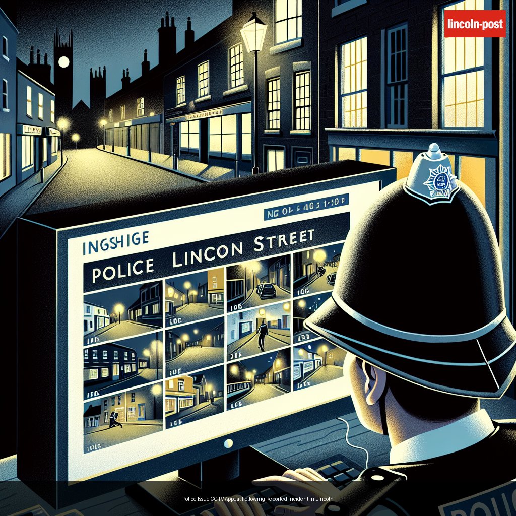 Police Issue CCTV Appeal Following Reported Incident in Lincoln