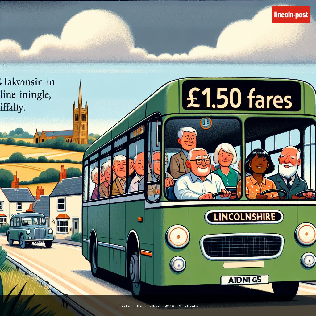 Lincolnshire Bus Fares Slashed to £1.50 on Select Routes