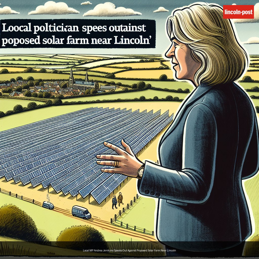 Local MP Andrea Jenkyns Speaks Out Against Proposed Solar Farm Near Lincoln
