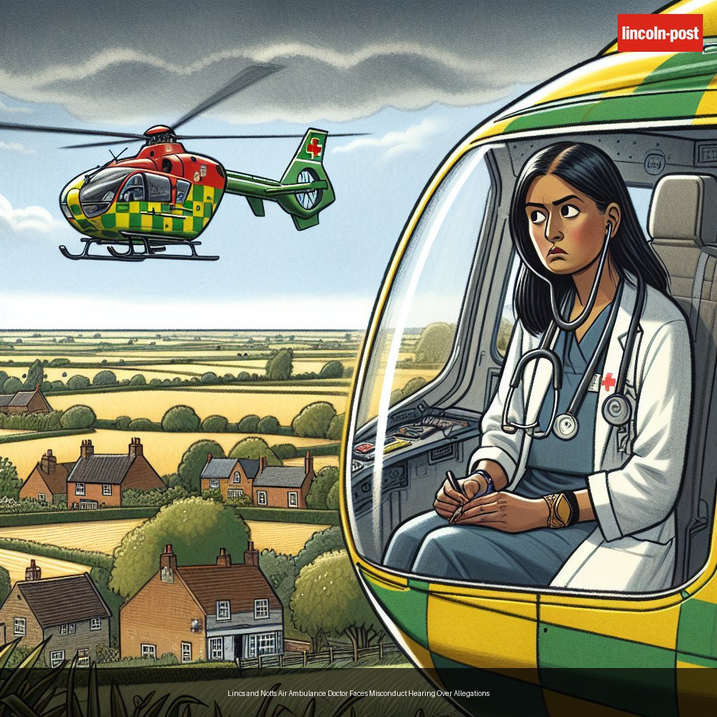 Lincs and Notts Air Ambulance Doctor Faces Misconduct Hearing Over Allegations