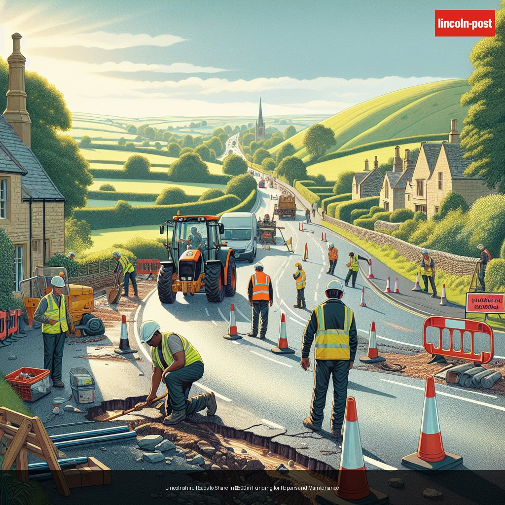 Lincolnshire Roads to Share in £500m Funding for Repairs and Maintenance