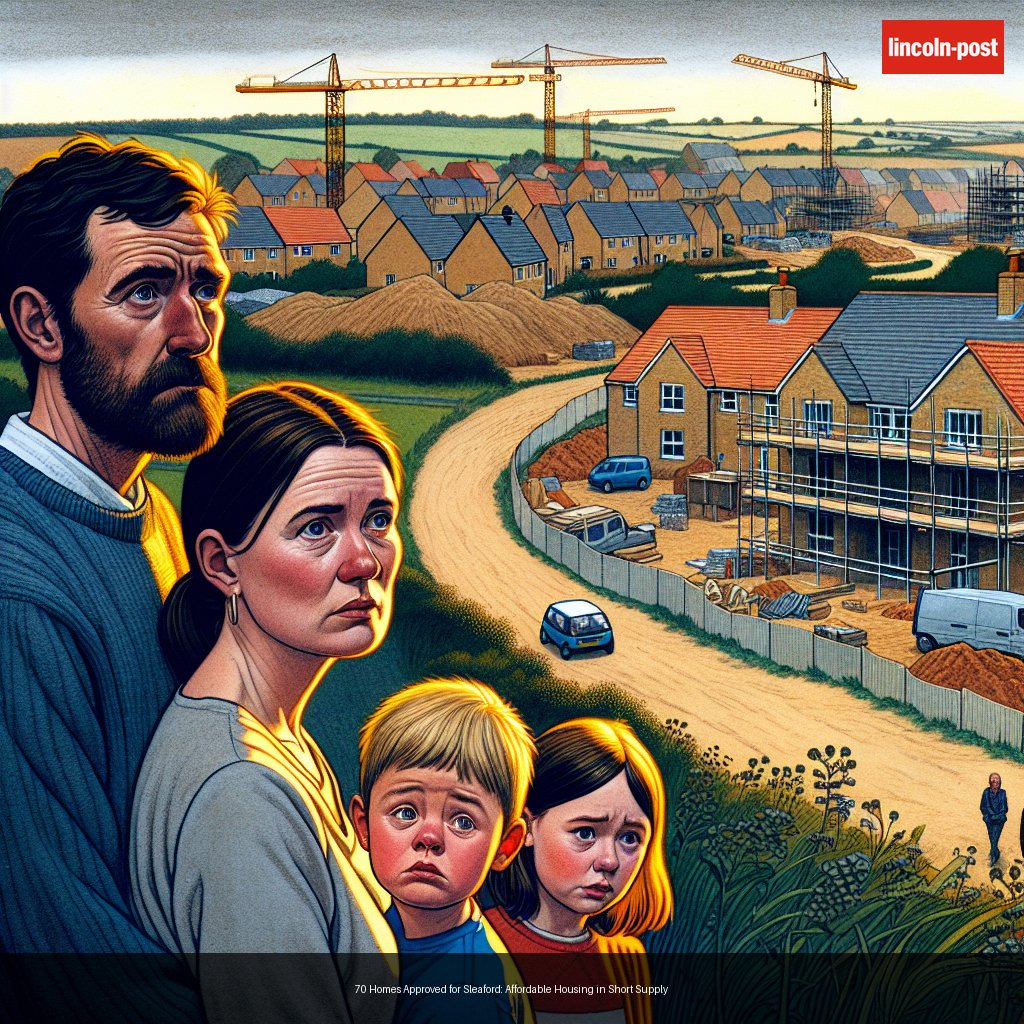 70 Homes Approved for Sleaford: Affordable Housing in Short Supply