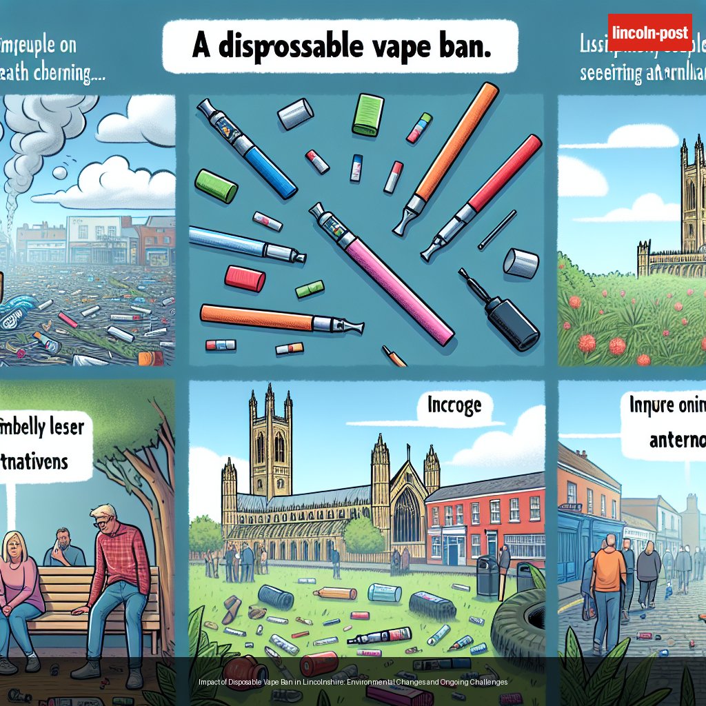 Impact of Disposable Vape Ban in Lincolnshire: Environmental Changes and Ongoing Challenges