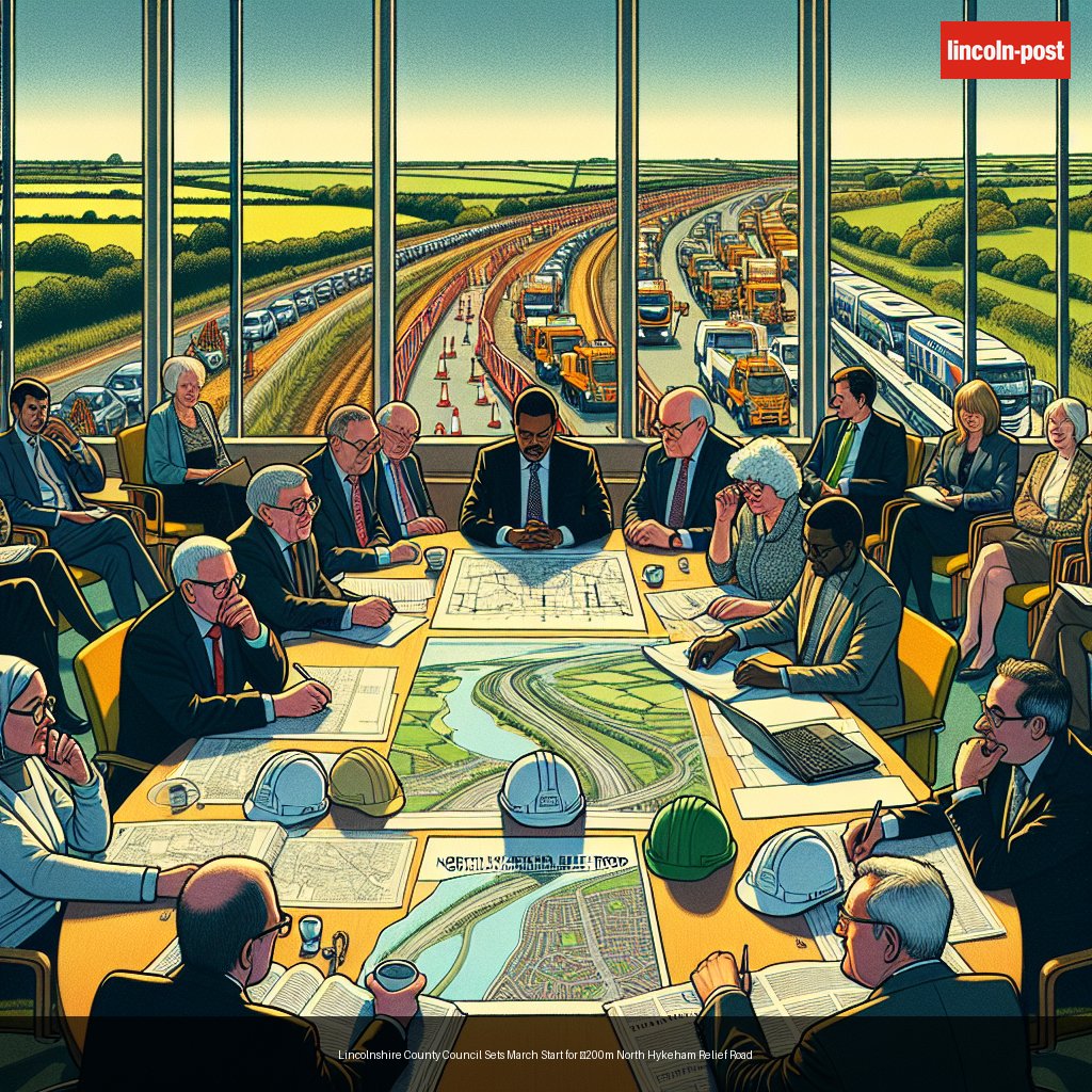 Lincolnshire County Council Sets March Start for £200m North Hykeham Relief Road