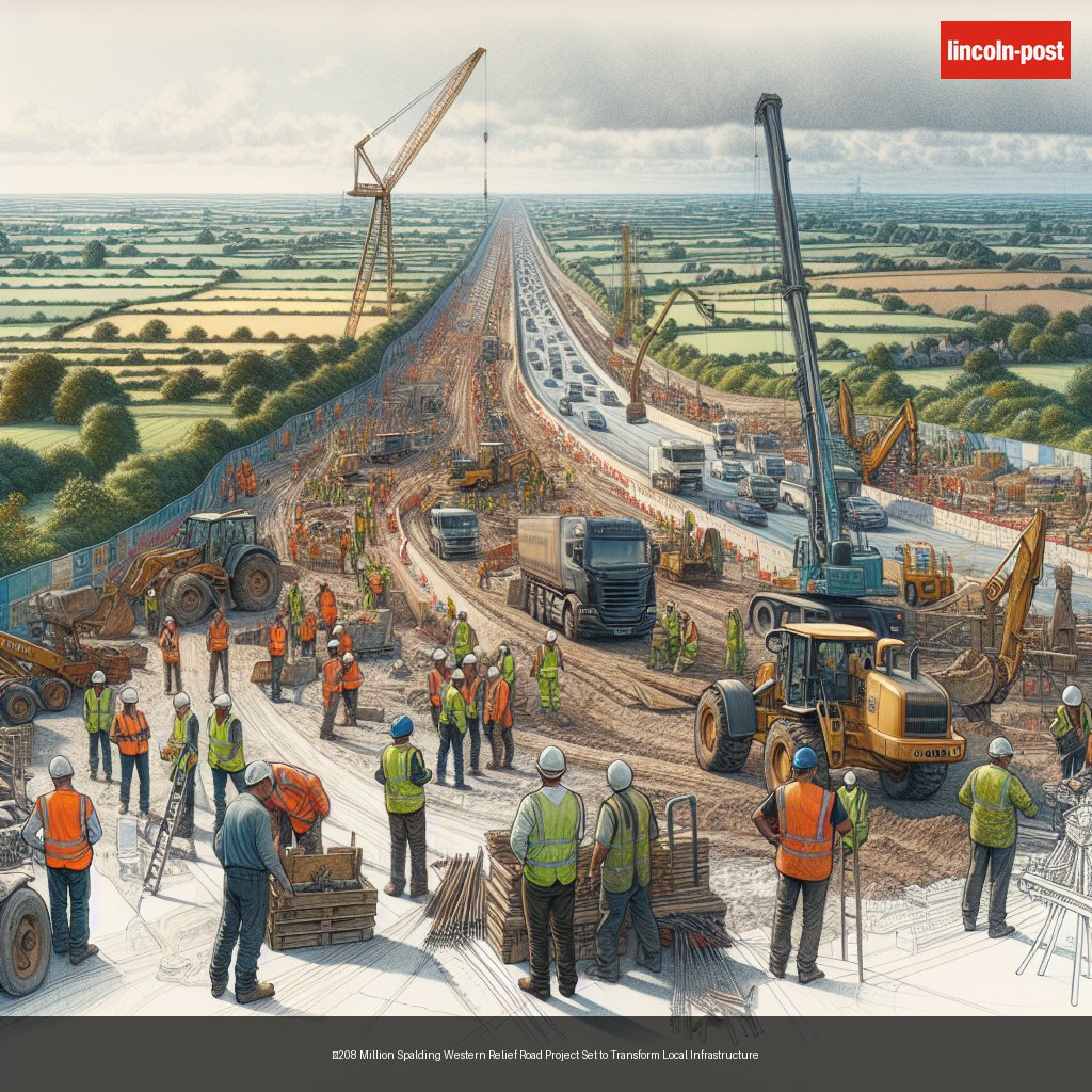 £208 Million Spalding Western Relief Road Project Set to Transform Local Infrastructure